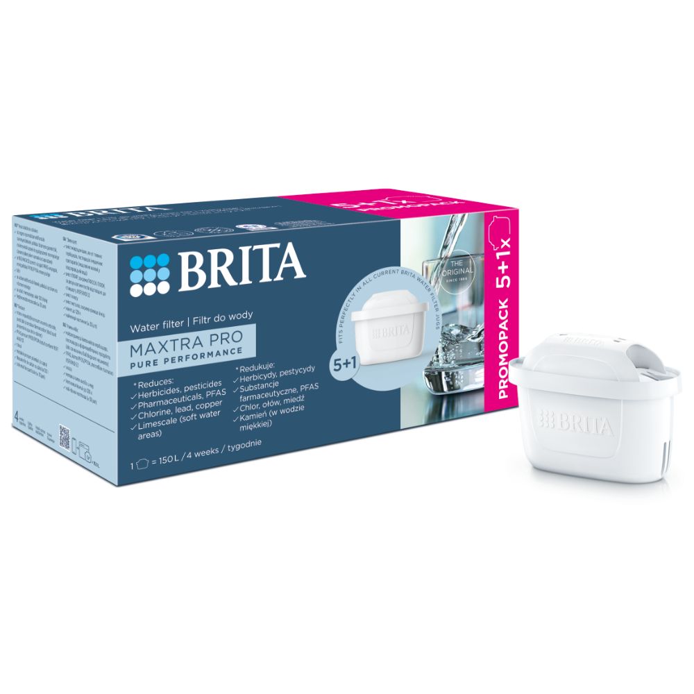 Brita wkład filtrujący MAXTRAPRO Pure Performance 6 sztuk