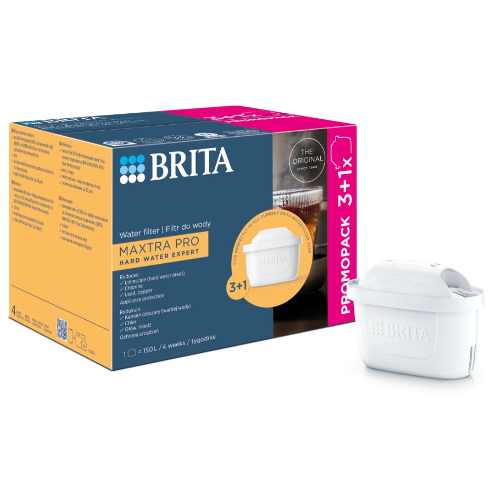 Brita wkład filtrujący MAXTRAPRO Hard Water Expert 4 sztuki
