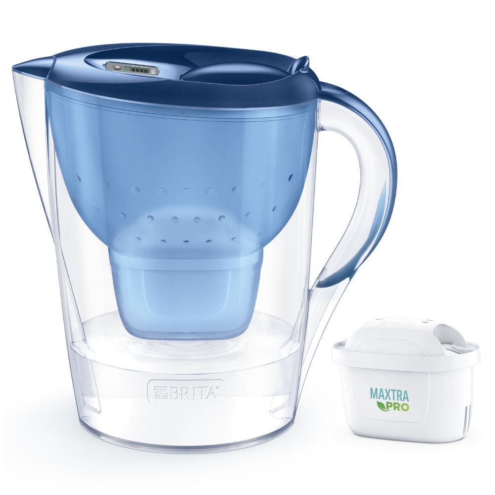 Brita dzbanek Marella XL niebieska z wkładem filtrującym MAXTRAPRO Pure Performance 1 sztuka