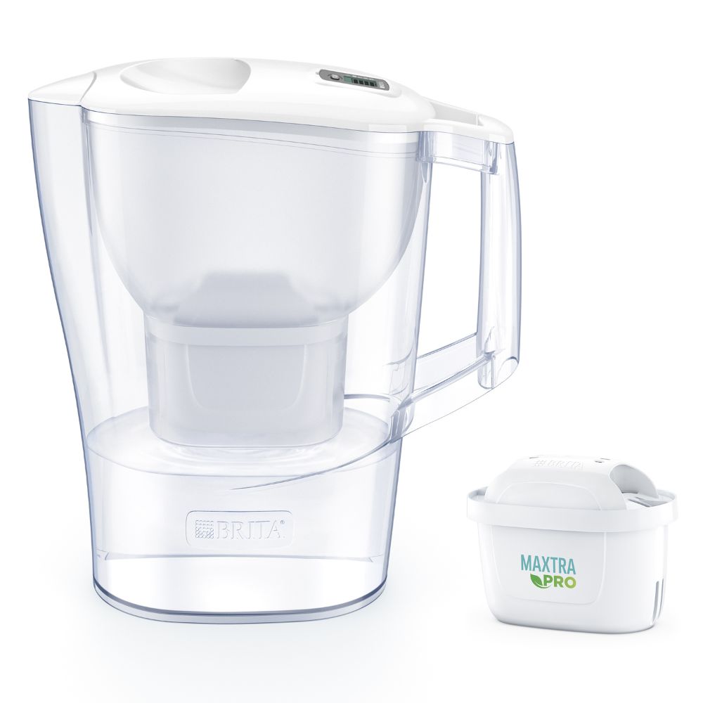 Brita dzbanek Aluna biała z wkładem filtrującym MAXTRAPRO Pure Performance 1 sztuka