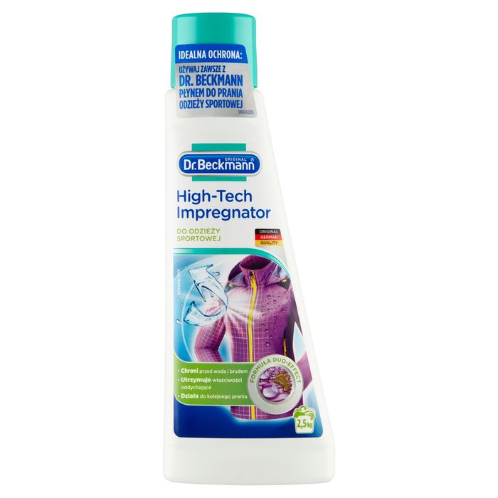 Dr. Beckmann High-Tech impregnator do odzieży sportowej 250 ml main product photo