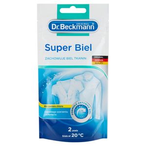 Dr. Beckmann Super Biel Zachowuje tkanin 80 g (2 prania)