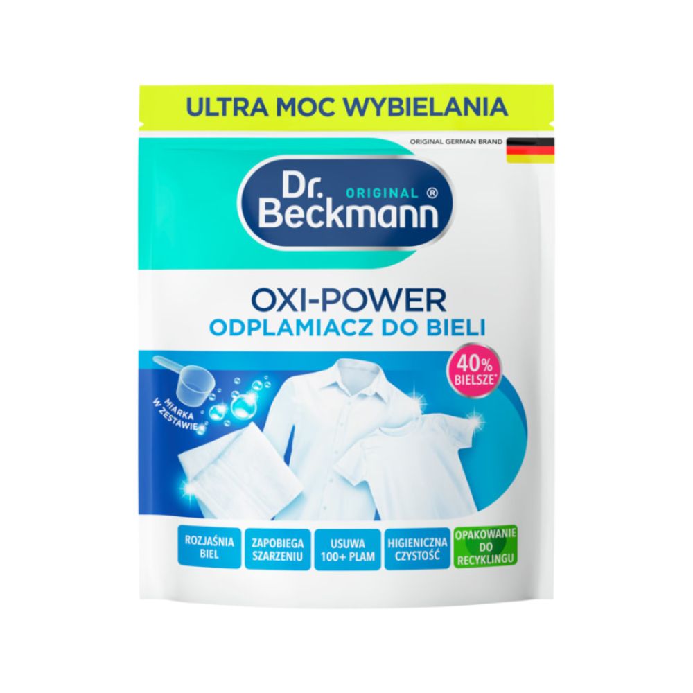 Dr. Beckmann Oxi Power odplamiacz do bieli 400 g