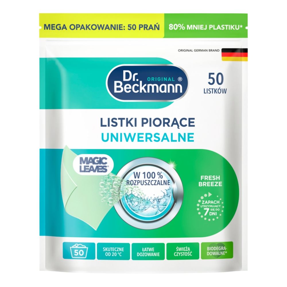 Dr. Beckmann Fresh Breeze listki piorące uniwersalne 200 g