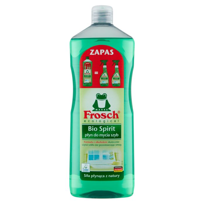 Frosch ecological Bio Spirit Płyn do mycia szyb zapas 1000 ml main product photo