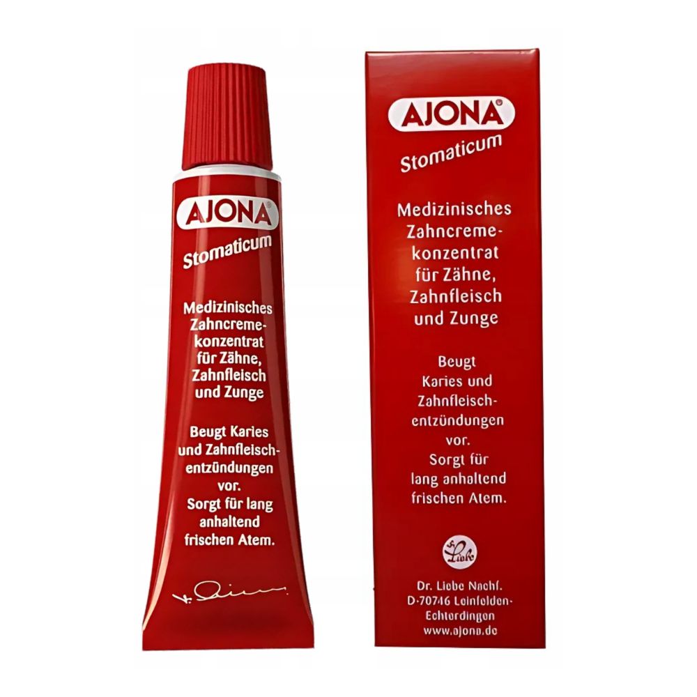 Ajona Medyczny koncentrat pasty do zębów dziąseł i języka 25 ml