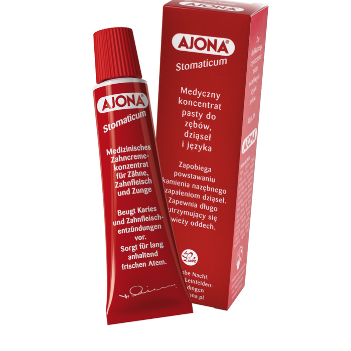 AJONA koncentrat pasty do zębów, dziąseł i języka 6 ml main product photo