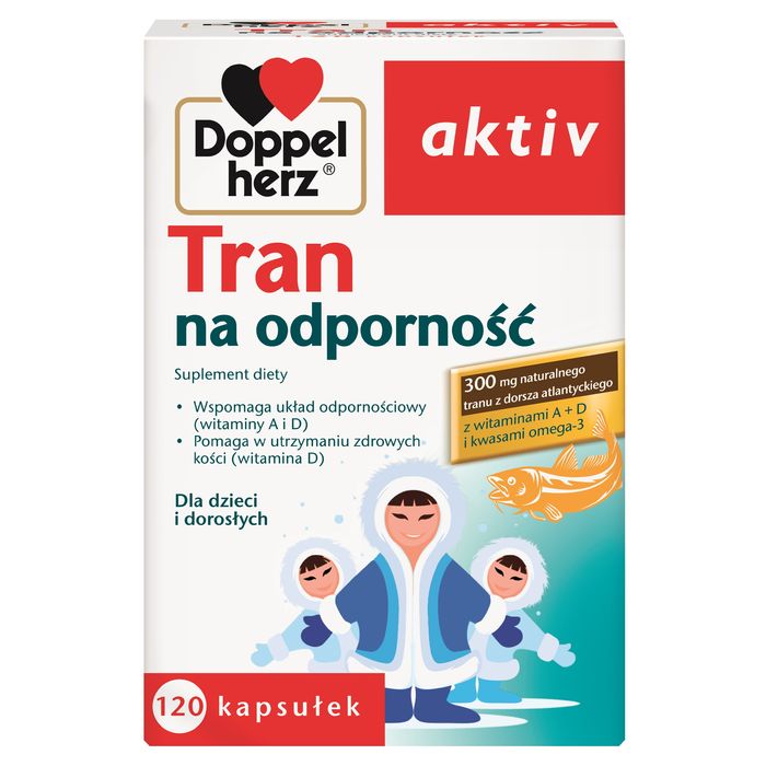 DOPPELHERZ AKTIV TRAN NA ODP 120 SZT main product photo
