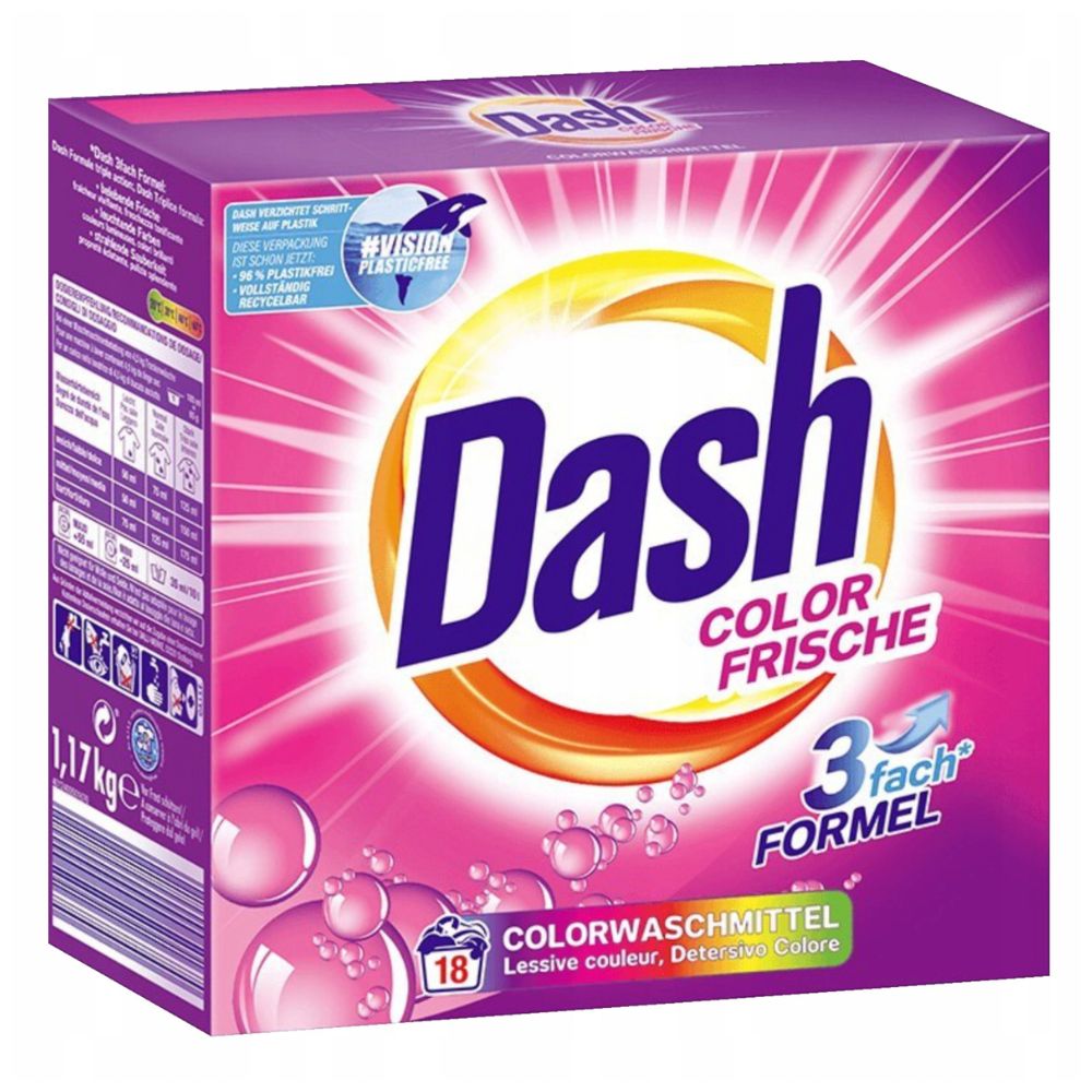 DASH PROSZEK DO PRANIA KOLOR 1,17 KG