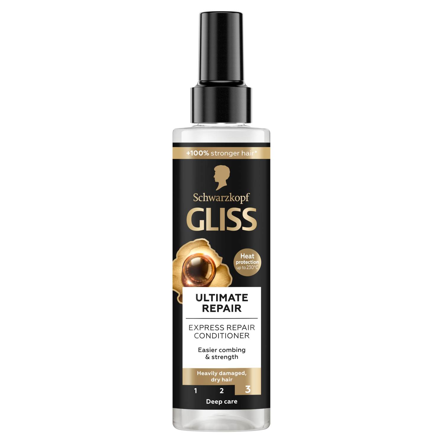 Gliss Ultimate Repair Ekspresowa odżywka do włosów mocno zniszczonych i suchych 200 ml