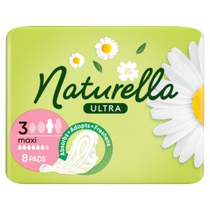 Naturella Ultra Maxi Size 3 Podpaski ze skrzydełkami x8