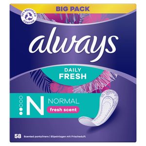 Always Daily Fresh Normal, O Ĺ›wieĹĽym zapachu, 58X