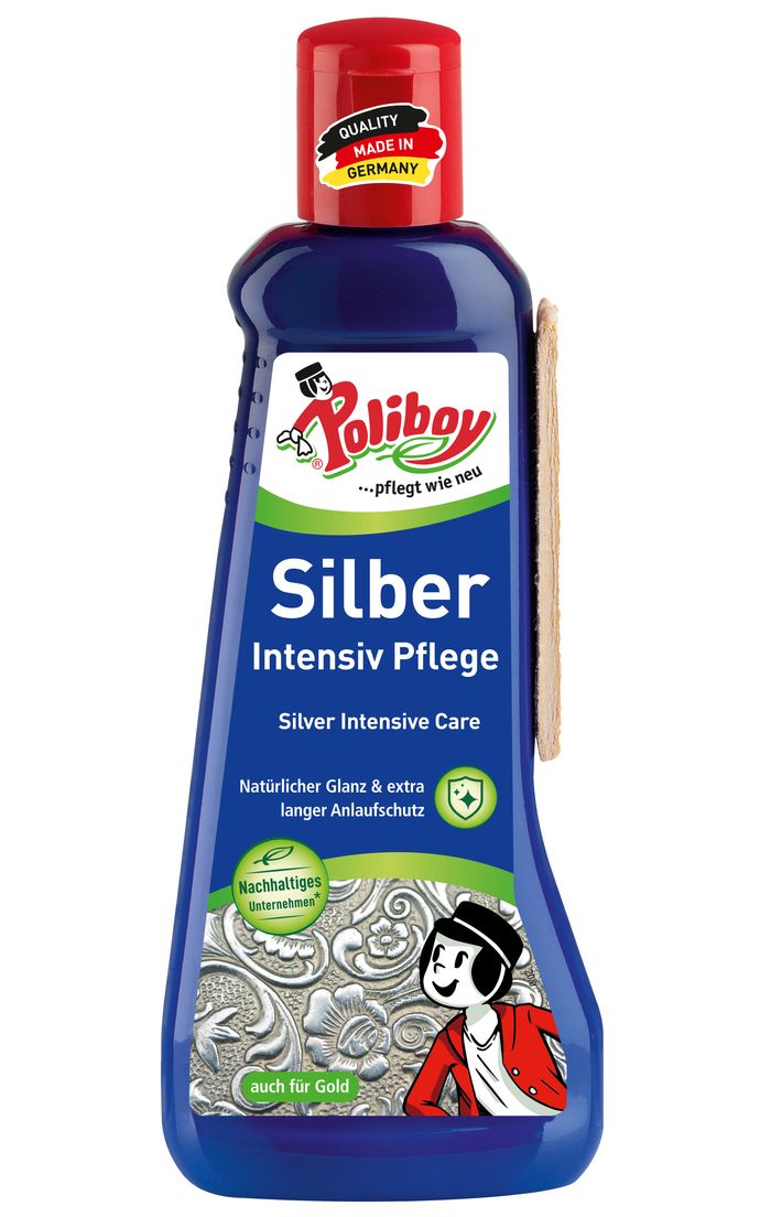 Poliboy mleczko gąbka do czyszczenia srebra 200ml main product photo