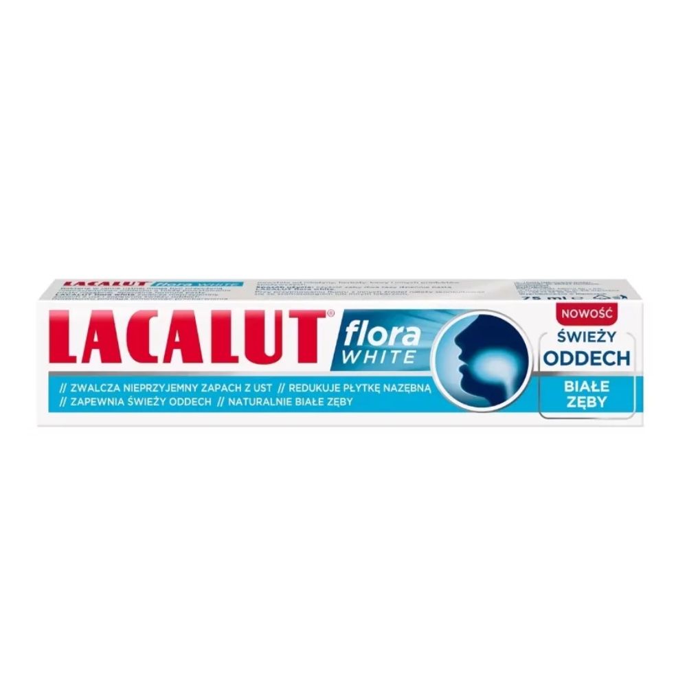 Lacalut Flora White pasta do zębów 75 ml
