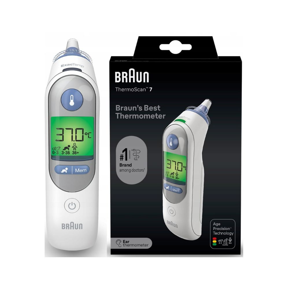 Braun IRT6520 Thermoscan 7 termometr do ucha 1 szt