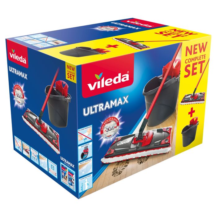 Vileda UltraMax Zestaw mop i wiaderko main product photo