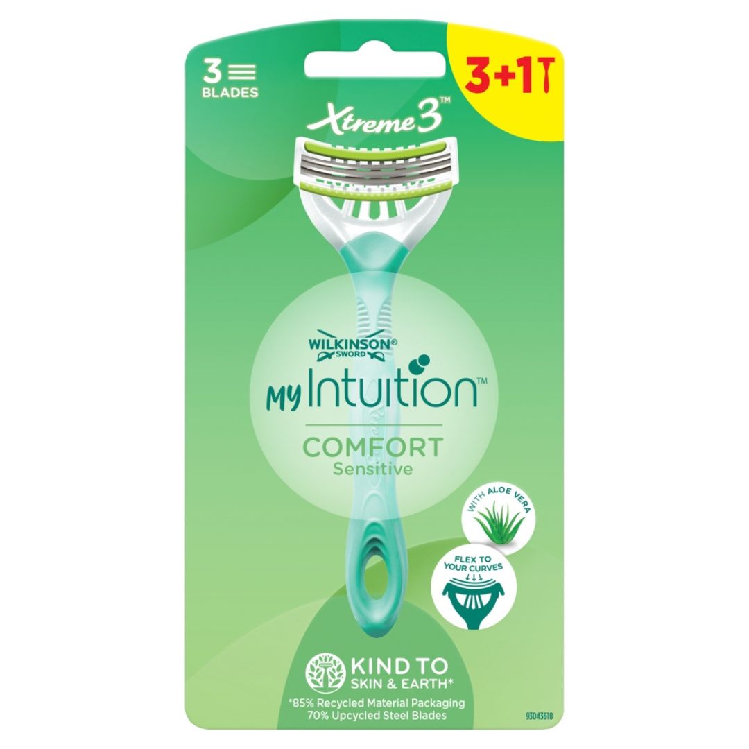 Wilkinson Sword maszynka jednorazowa My Intuition Xtreme3 Comfort Sensitive 4 sztuki