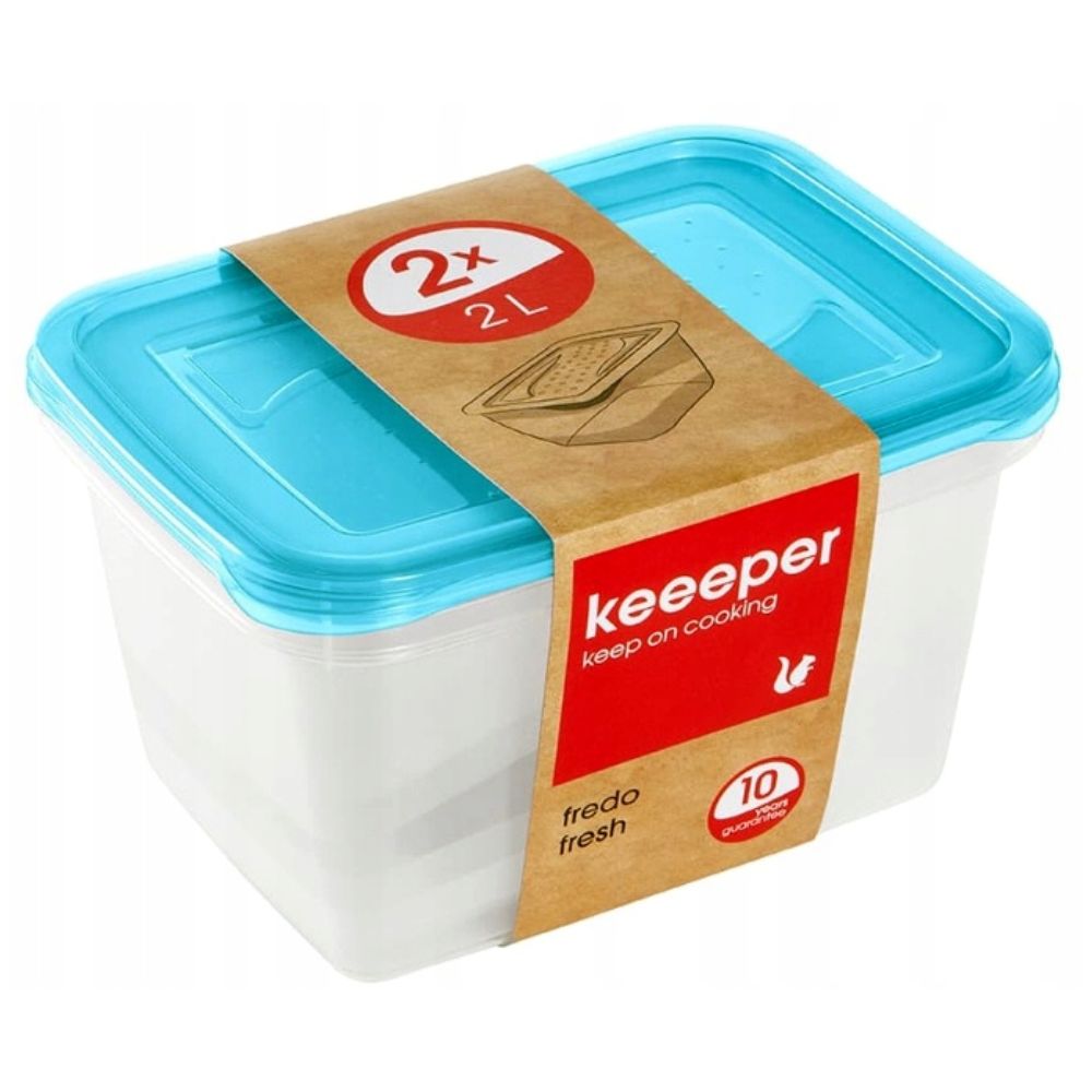 Keeeper Fredo Fresh zestaw 2 pojemników 2 l