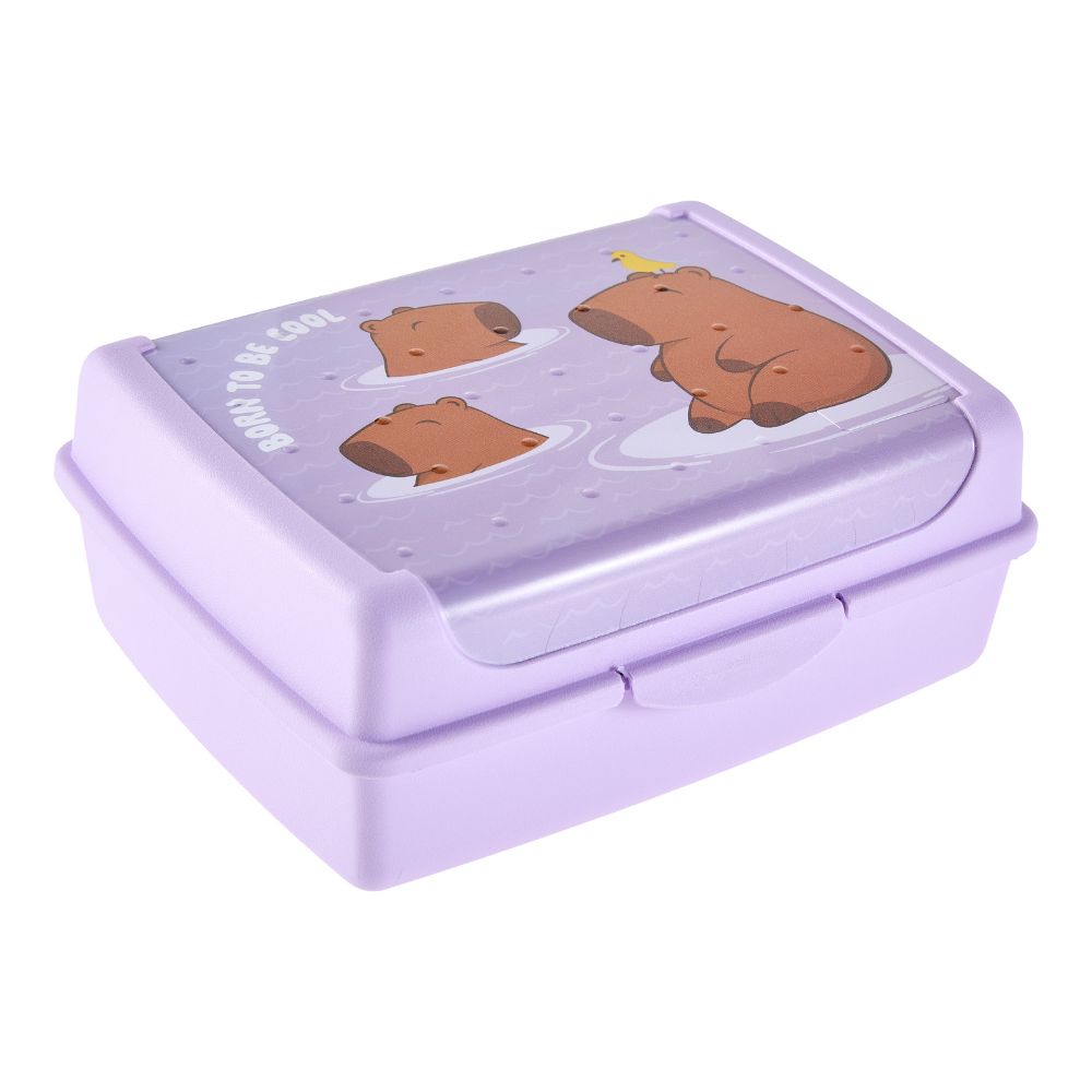 Keeeper Carla Violet 1l Capybara pojemniki deco-click-box midi 1 sztuka