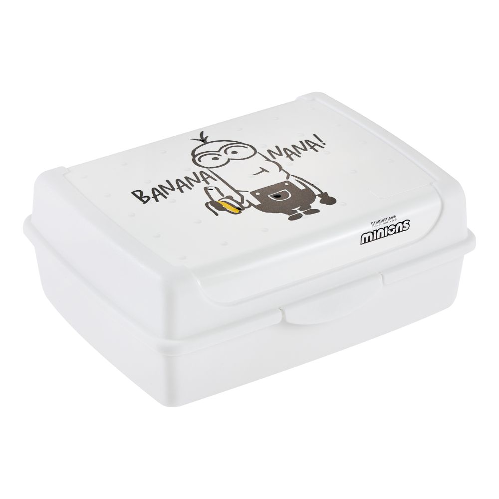 Keeeper Carla Minions White 1l Banana pojemnik deco-click-box midi 1 sztuka