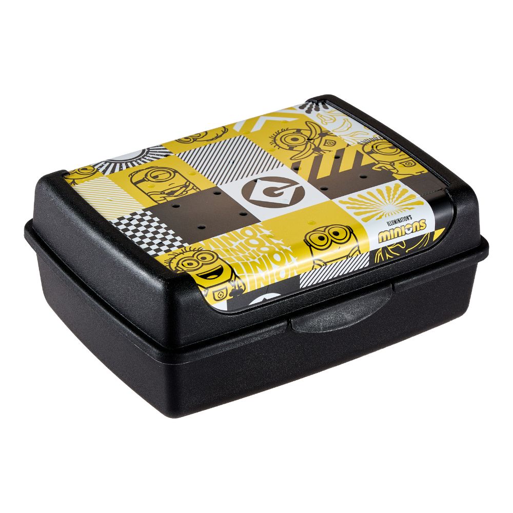 Keeeper Carla Minions Black 1l Mosaic pojemnik deco-click-box midi 1 sztuka