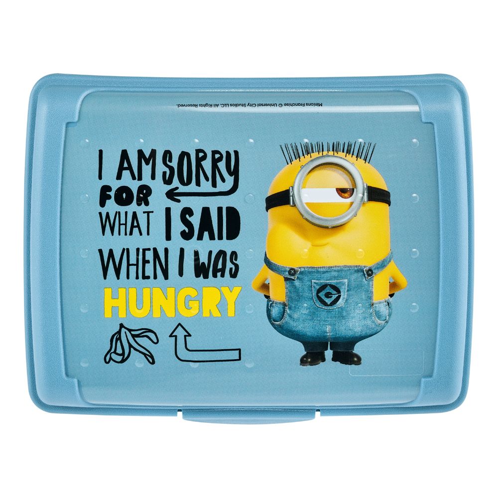 Keeeper Carla Minions Sunny Yellow 0,5l Hungry pojemnik deco-click-box mini 1 sztuka