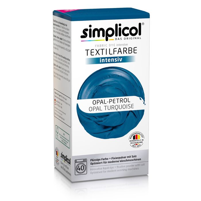 SIMPLICOL BARWNIK DO TKANIN INTENSYWNY OPAL PETROL 559G main product photo