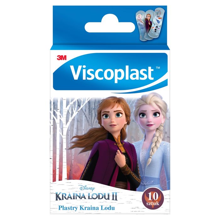 Viscoplast plastry opatrunkowe dla dzieci Kraina Lodu 10 sztuk main product photo