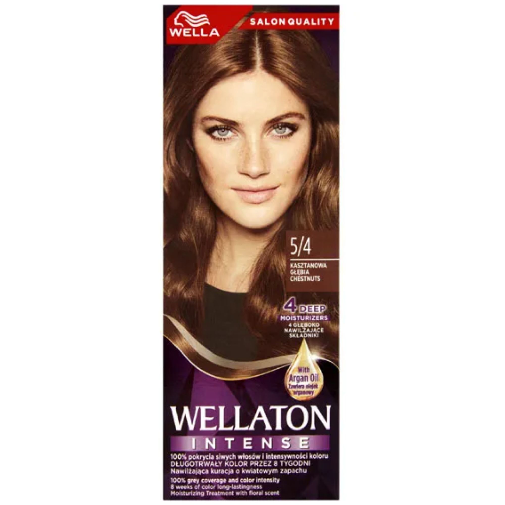 Wellaton Intense Farba do włosów 5/4 Kasztanowa Głębia 