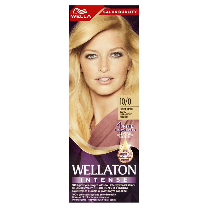 Wella Wellaton Krem intensywnie koloryzujący rozświetlony jasny blond 10/0 main product photo