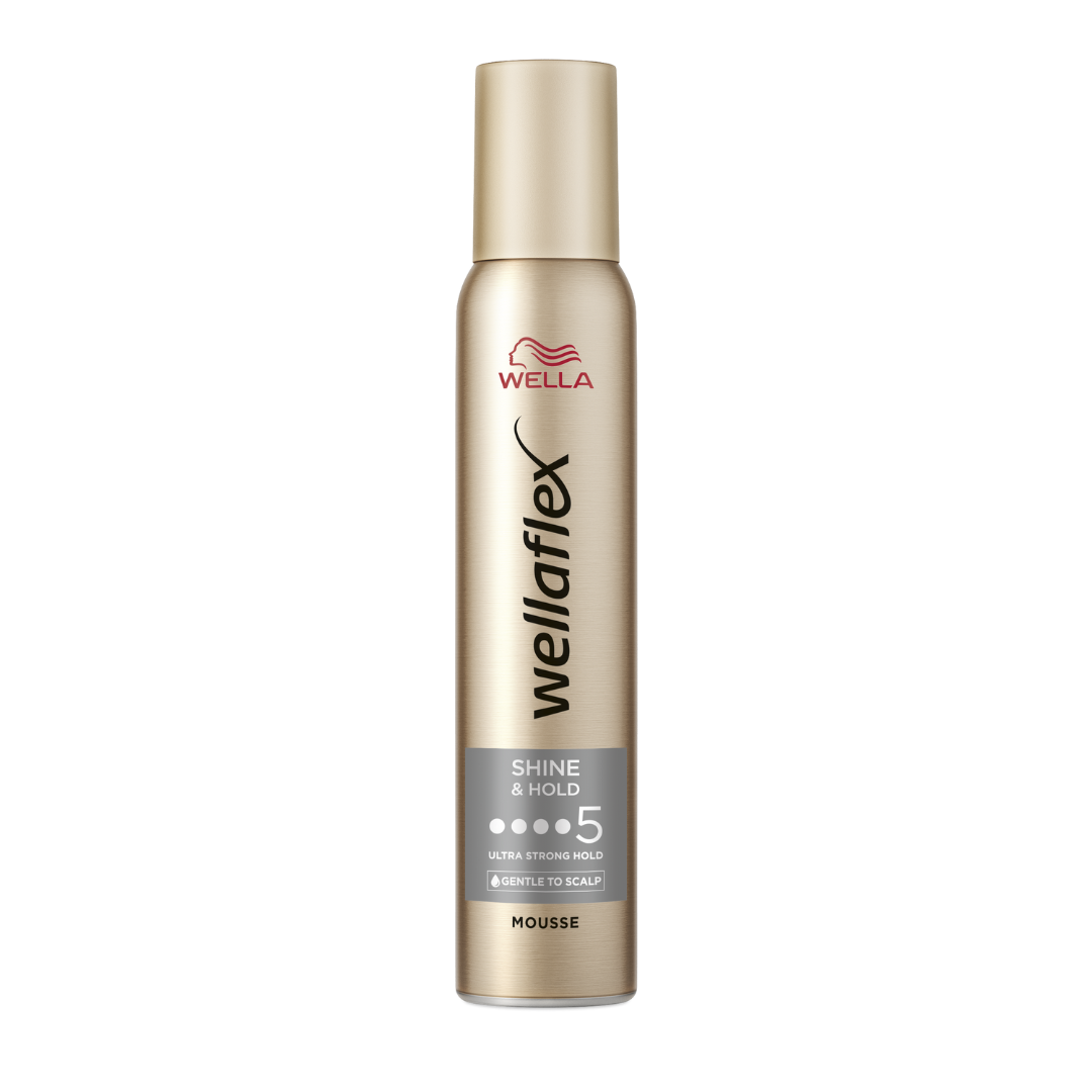 Wellaflex Shine & Hold Pianka do włosów 200ml