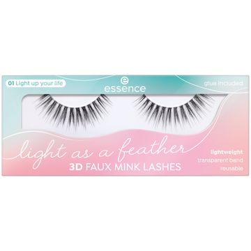 ESSENCE ESS. LIGHT AS A FEATHER 3D F. LASHES 01