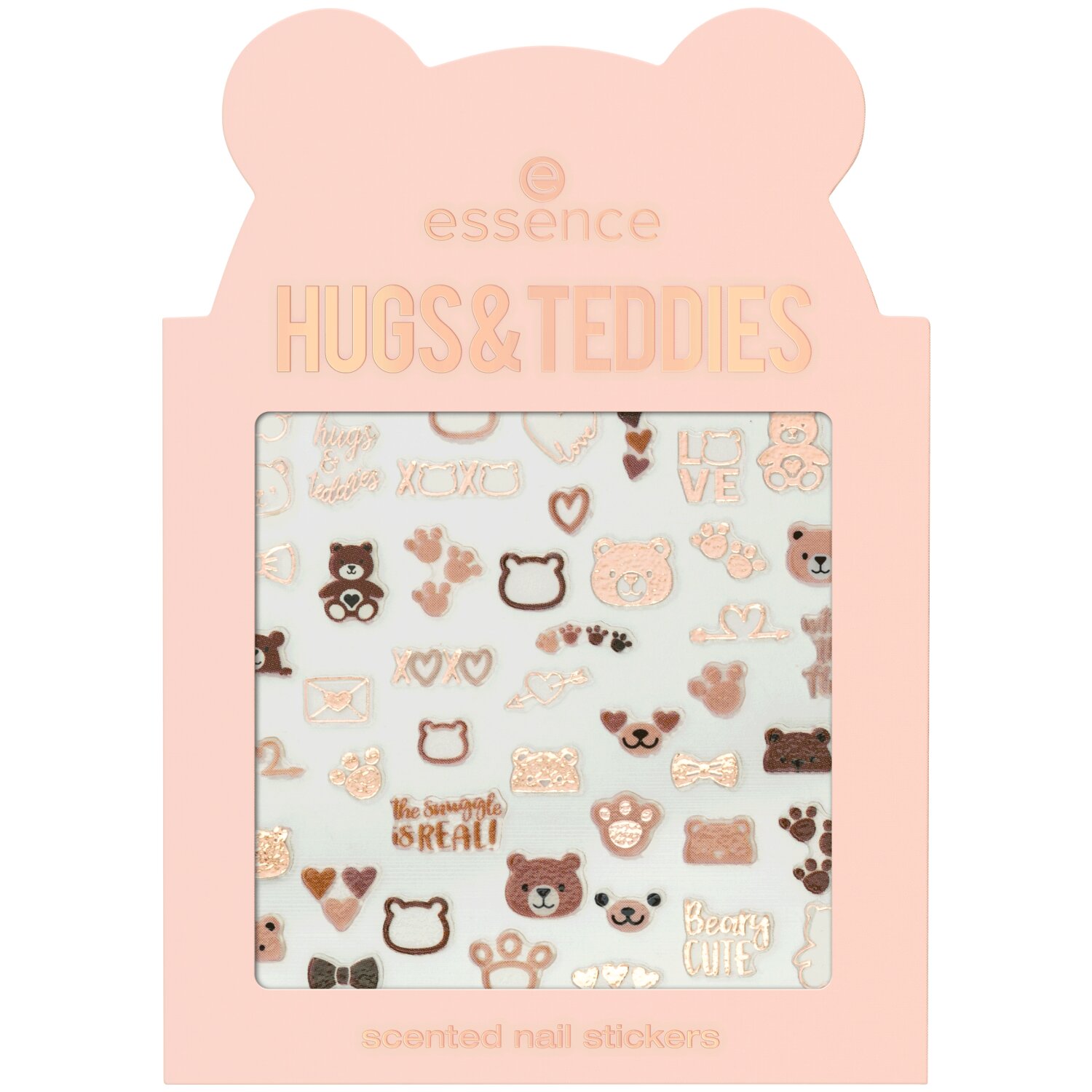Essence HUGS&TEDDIES naklejki na paznokcie 011pcs main product photo