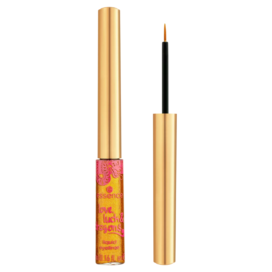Essence eyeliner w płynie love, luck & dragons 01