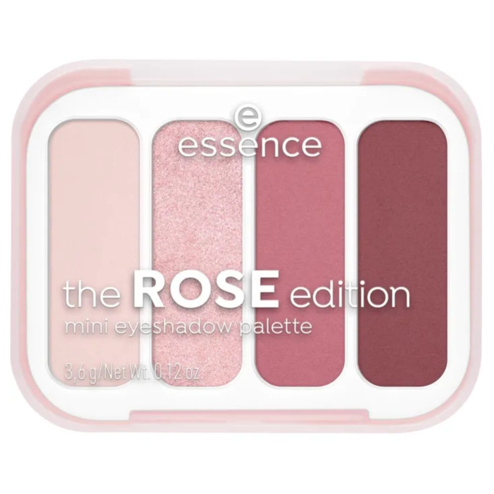 Essence The Rose mini paleta cieni 3,6 g