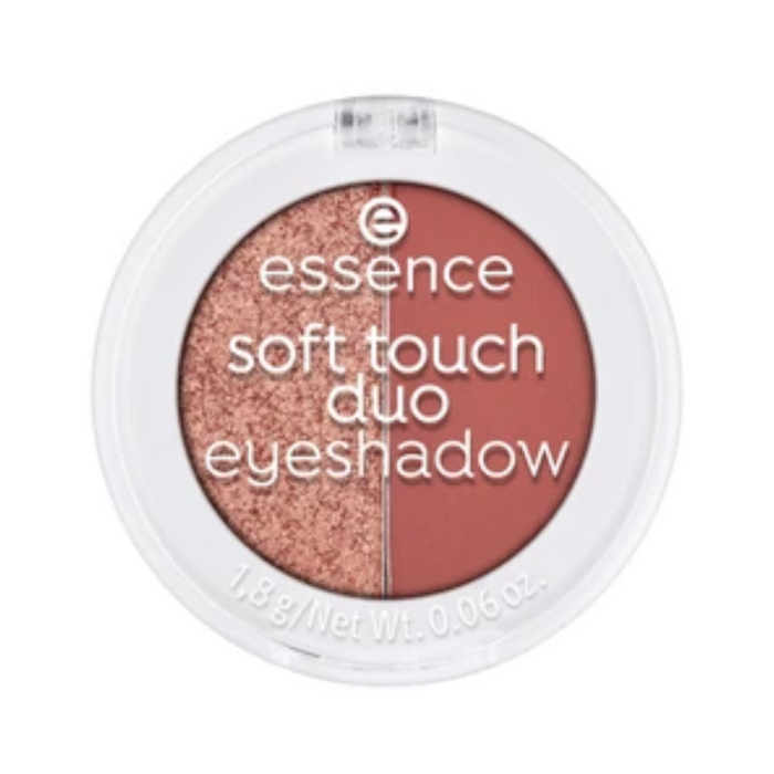Essence Soft Touch Duo Eyeshadow 01 bronze beauty main product photo