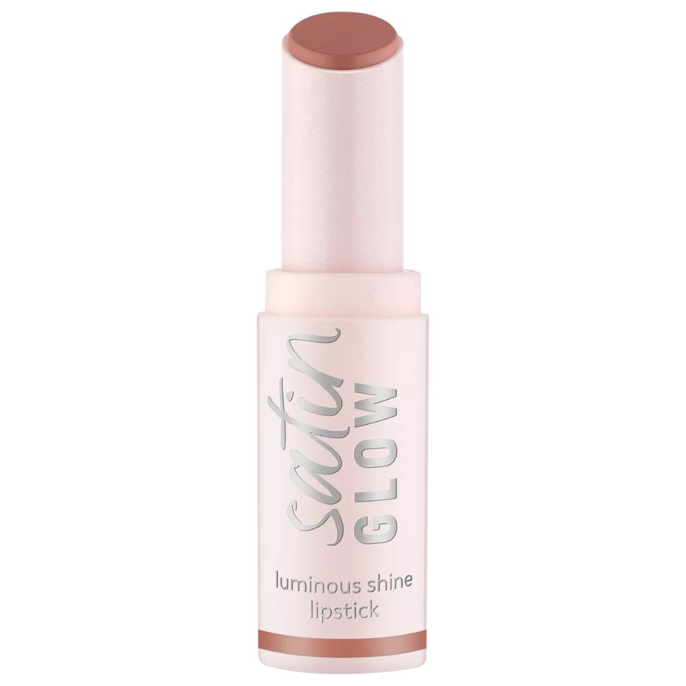 Essence Satin Glow Luminous Shine Lipstick 01 Whole Latte Love pomadka do ust 3,5 g