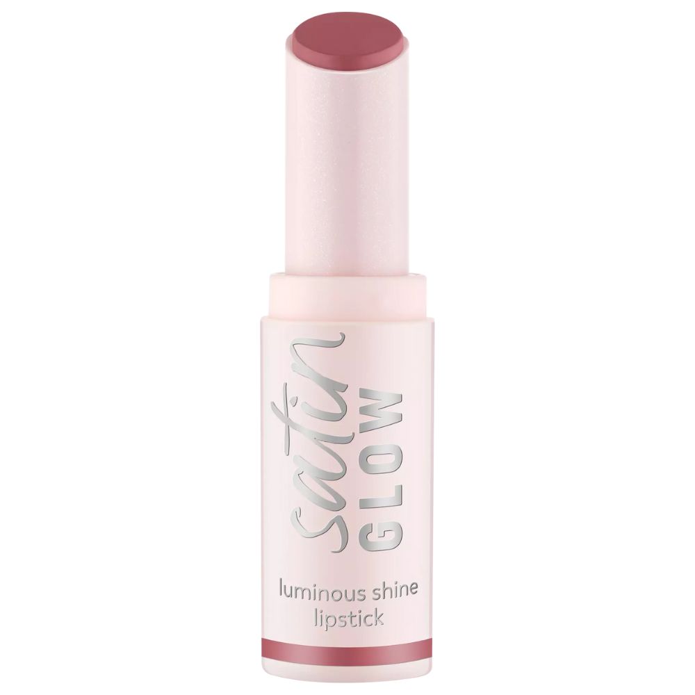 Essence Satin Glow Luminous Shine Lipstick 03 Rose And Shine pomadka do ust 3,5 g