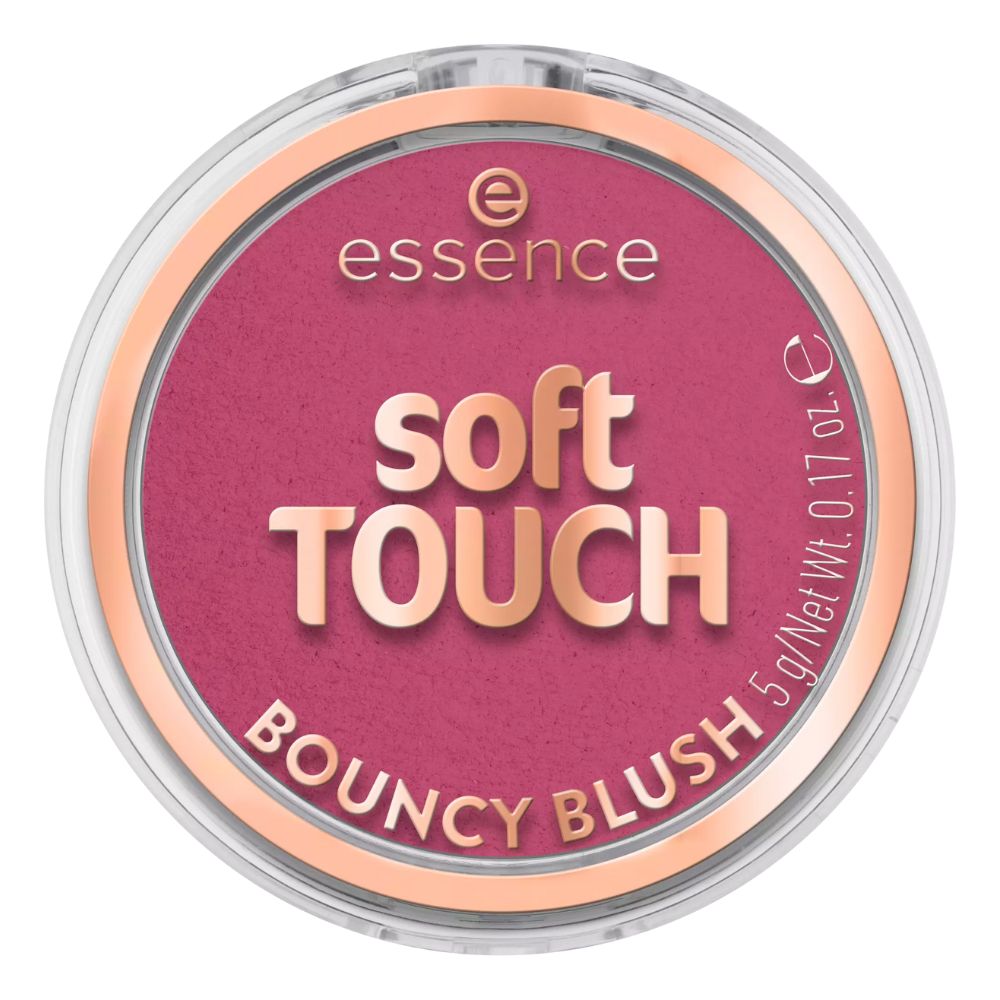 Essence Soft Touch Bouncy Blush 20 Electric Peony róż do policzków 5 g