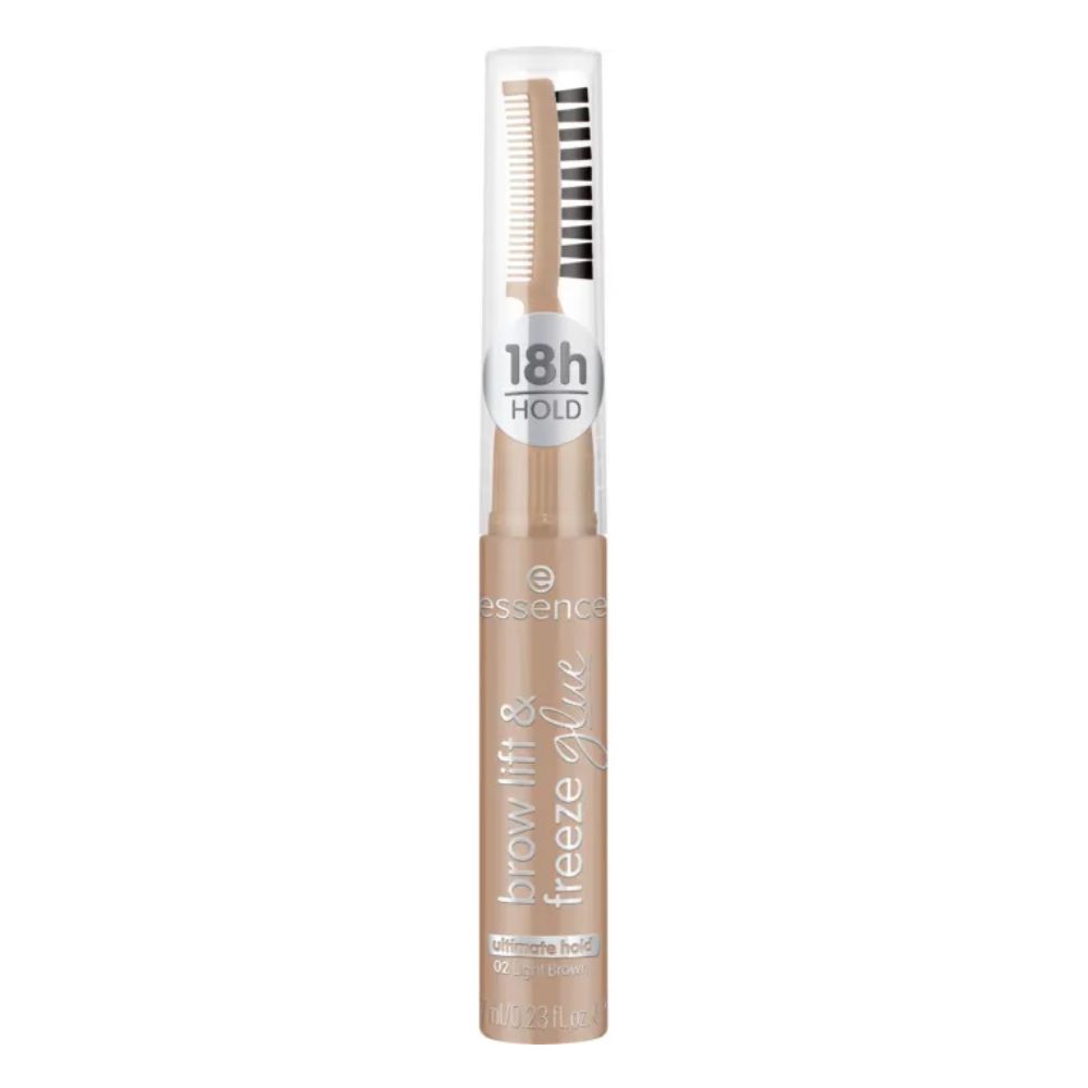 Essence Brow Lift&Freeze Glue Klej do brwi 02 Light Brown 7 ml