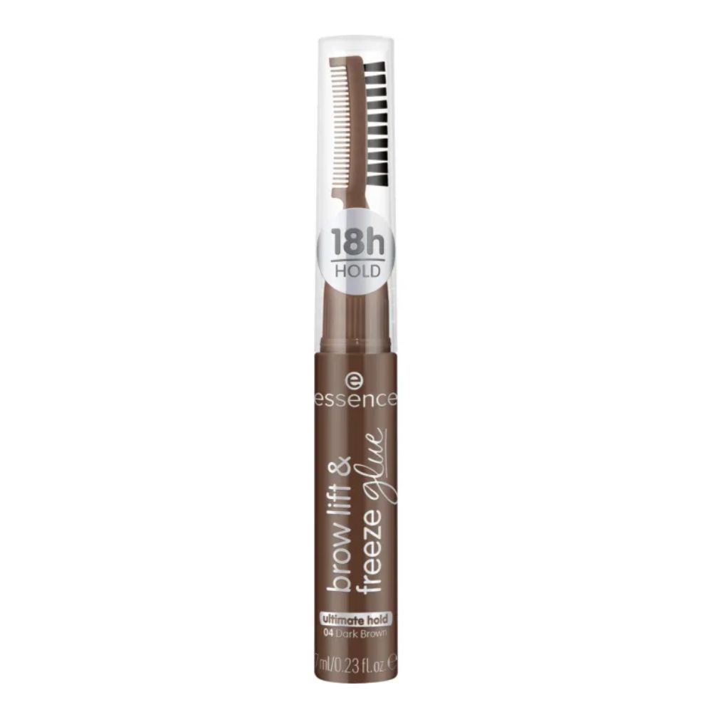 Essence Brow Lift&Freeze Glue Klej do brwi 04 Dark Brown 7 ml