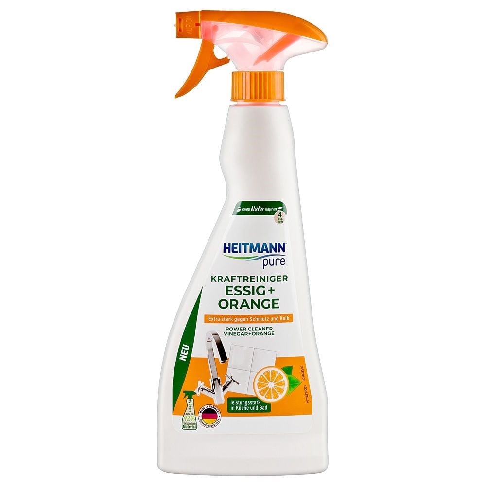 HEITMANN PURE spray do kuchni i łazienki,  cytrusowo-octowy.500ML