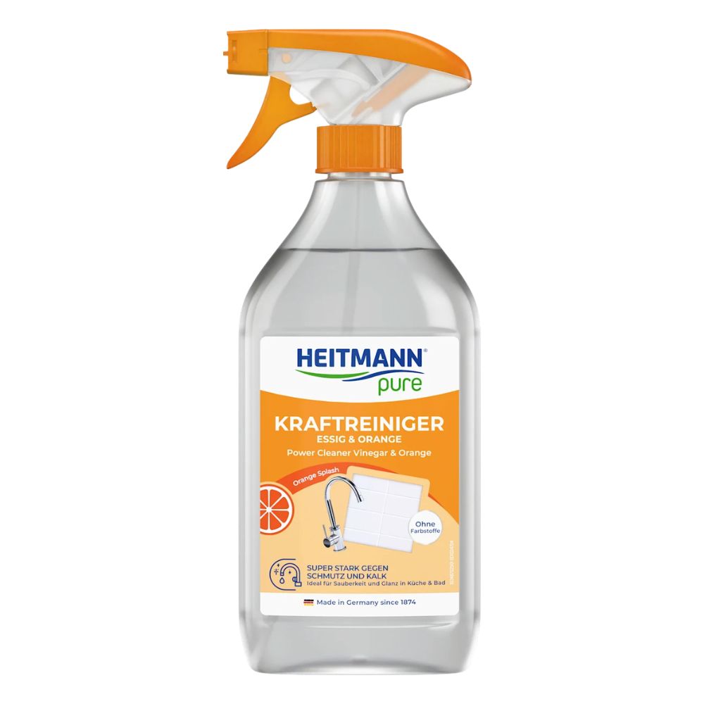 Heitmann Pure środek czyszczący ocet i pomarańcza spray 500 ml