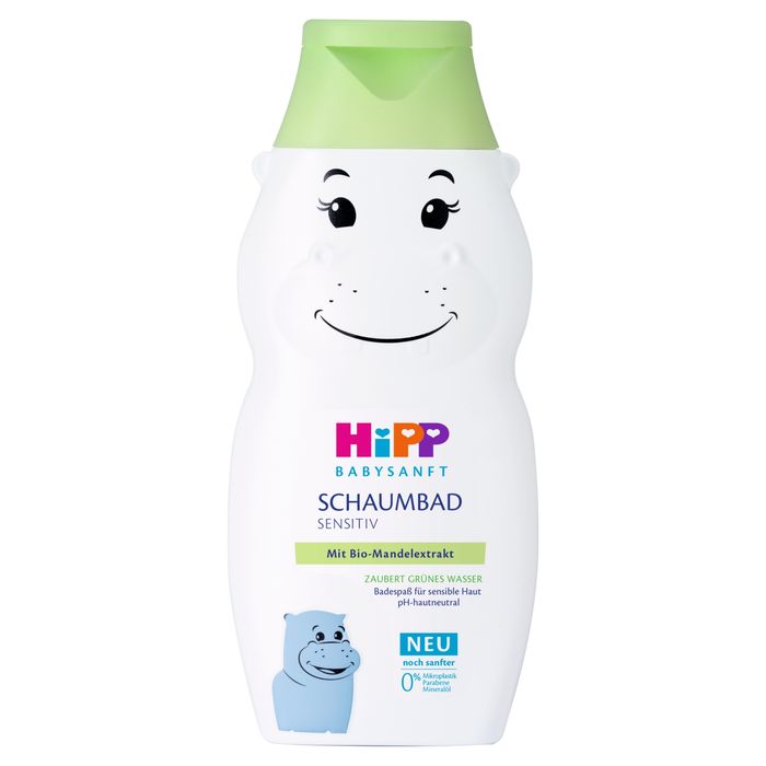 HiPP Babysanft Sensitive Płyn do kąpieli hipopotam 300 ml main product photo
