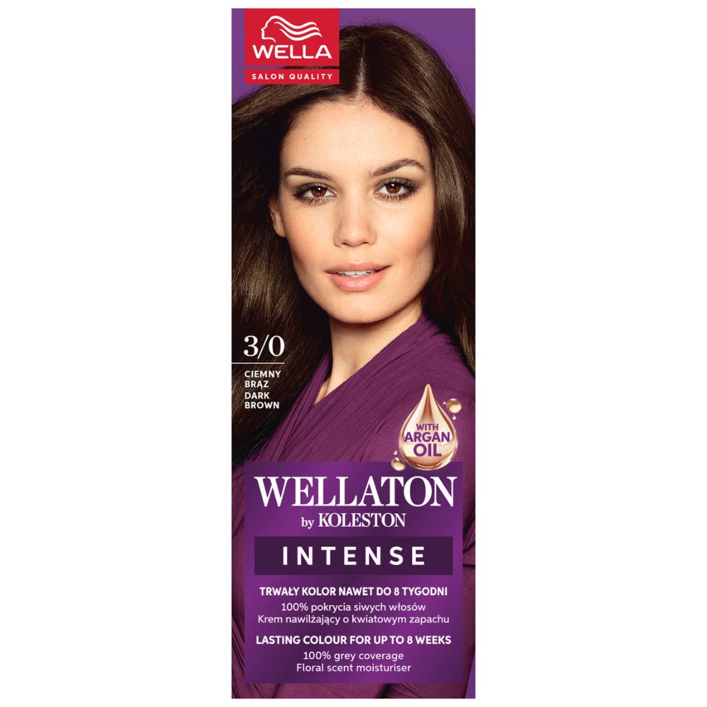 Wella Wellaton By Koleston Ciemny Brąz 3/0 farba do włosów 1 sztuka