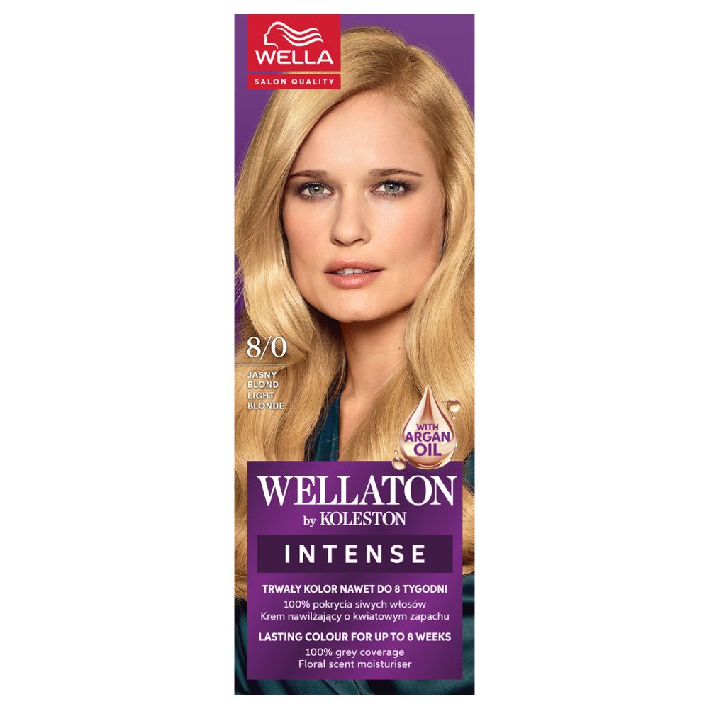 Wella Wellaton By Koleston Jasny Blond 8/0 farba do włosów 1 sztuka