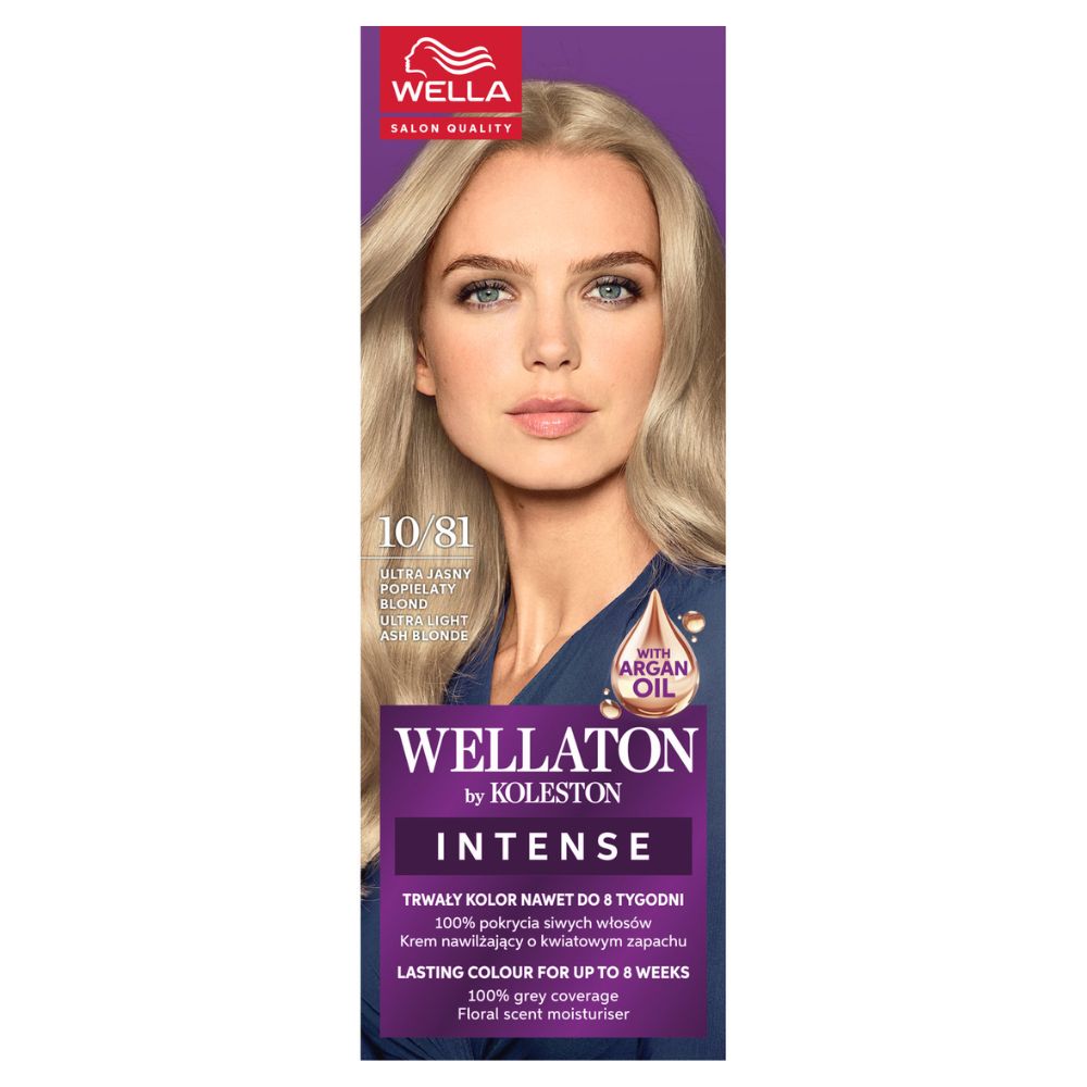 Wella Wellaston By Koleston Ultra Jasny Popielaty Blond 10/81 farba do włosów 1 sztuka