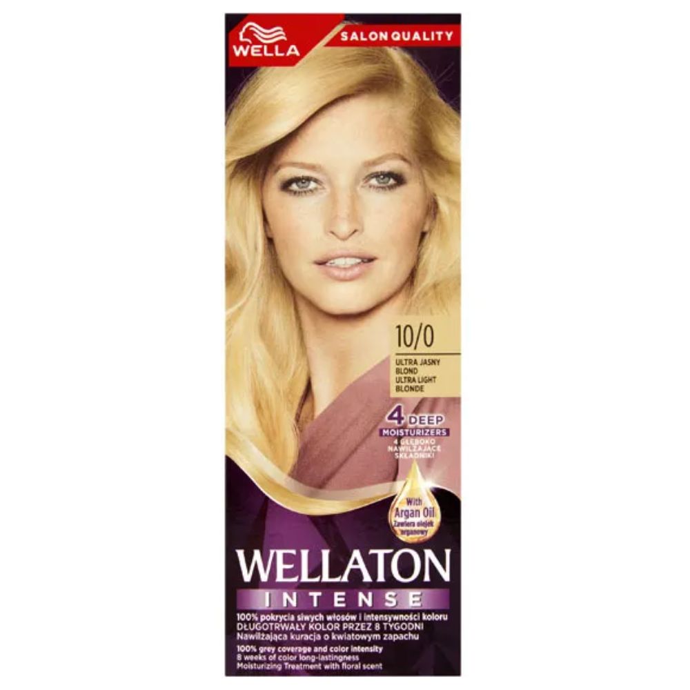Wella Wellaton By Koleston Ultra Jasny Blond 10/0 farba do włosów 1 sztuka