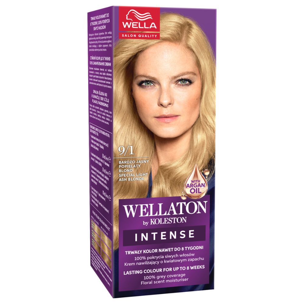 Wella Wellaston By Koleston Bardzo Jasny Popielaty Blond 9/1 farba do włosów 1 sztuka