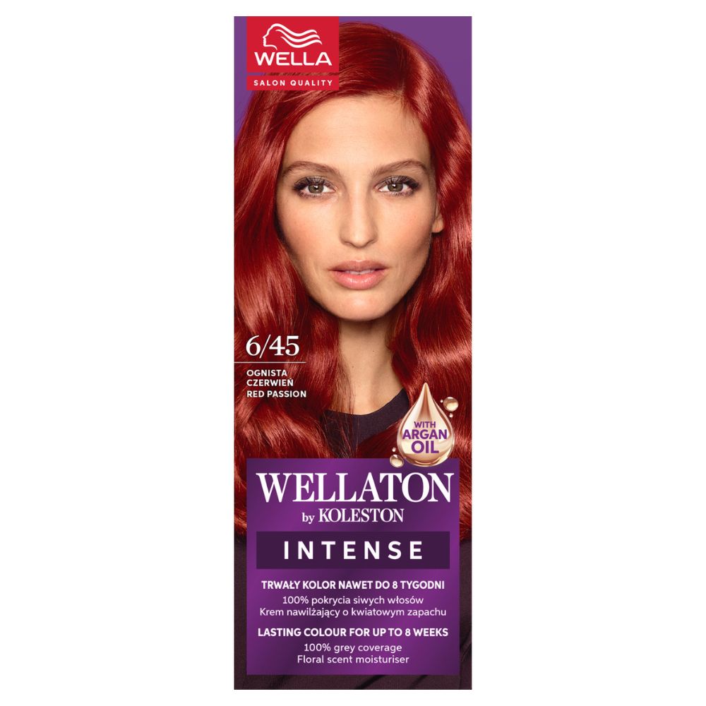 Wella Wellaston By Koleston Ognista Czerwień 6/45 farba do włosów 1 sztuka